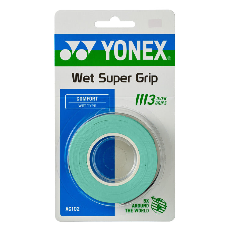 YONEX Wet Super Grip 3本巻.AC103