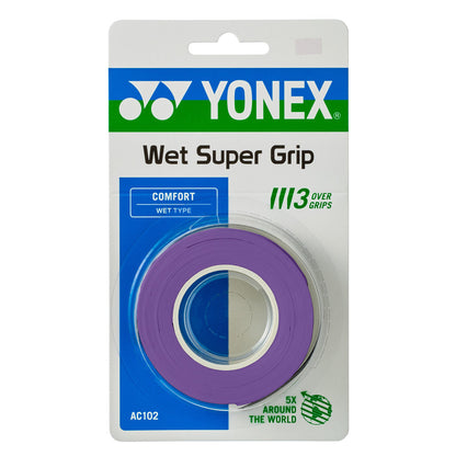 YONEX Wet Super Grip 3本巻.AC103